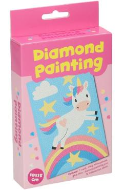 Imaginea produsului 'Pictură cu diamante. Unicorn'