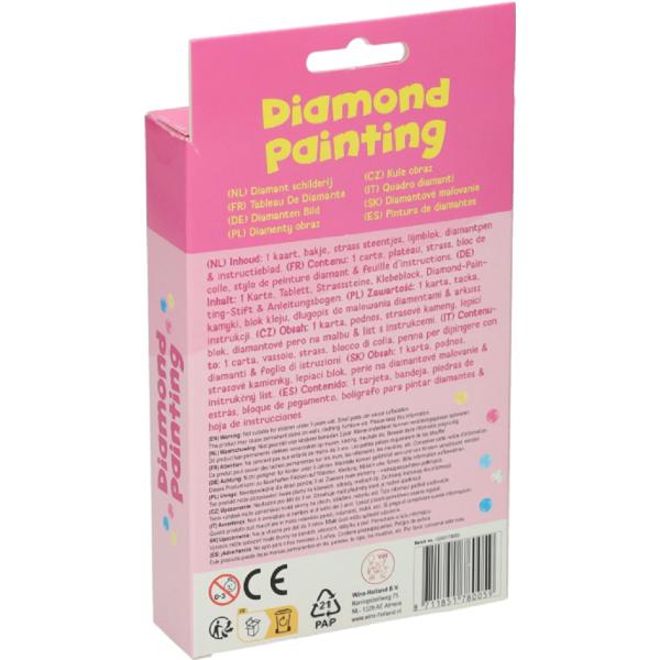 Pictura cu diamante. Unicorn