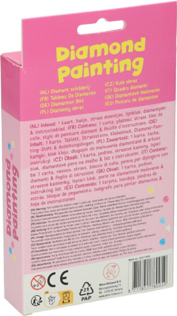 Pictura cu diamante. Unicorn