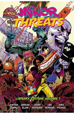 Coperta cărții 'Minor Threats Library Edition Volume 1 - Patton Oswalt'