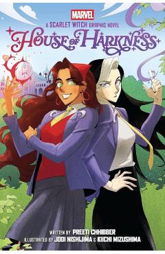 Coperta cărții 'House of Harkness (a Marvel Scarlet Witch Graphic Novel) - Preeti Chhibber'
