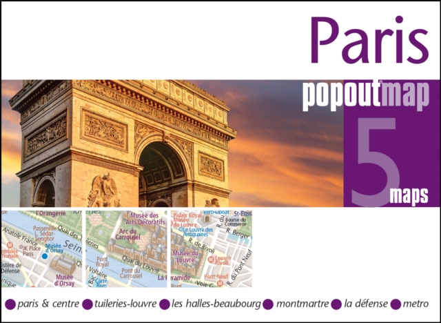 Paris Popout Map - Popout Map