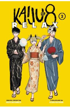 Coperta cărții 'Kaiju No. 8: Relax, Vol. 3 - Kizuku Watanabe'