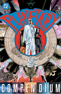 Coperta cărții 'Planetary Compendium - Warren Ellis'