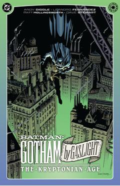 Coperta cărții 'Batman: Gotham by Gaslight: The Kryptonian Age - Andy Diggle'