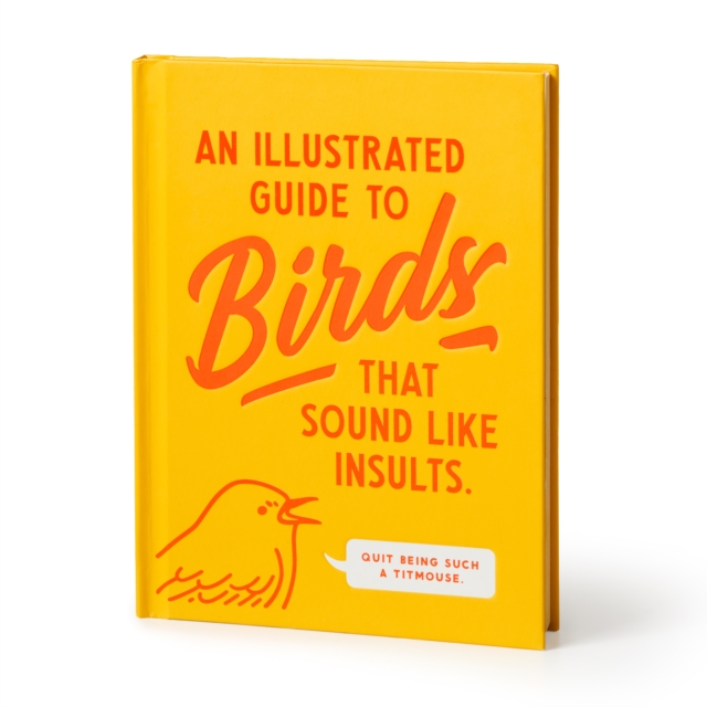 Coperta cărții 'An Illustrated Guide to Birds That Sound Like Insults - Brass Brass Monkey'