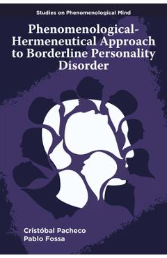 Coperta cărții 'Phenomenological-Hermeneutical Approach to Borderline Personality Disorder - Cristóbal Pacheco'
