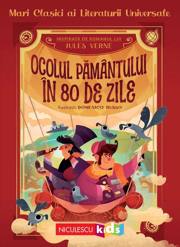 Ocolul Pamantului in 80 de zile - Jules Verne, Altea Villa
