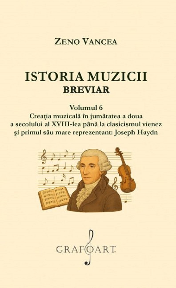 Istoria muzicii. Breviar Vol.6 - Zeno Vancea