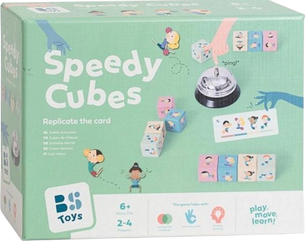 Joc din lemn: Cuburi de viteza