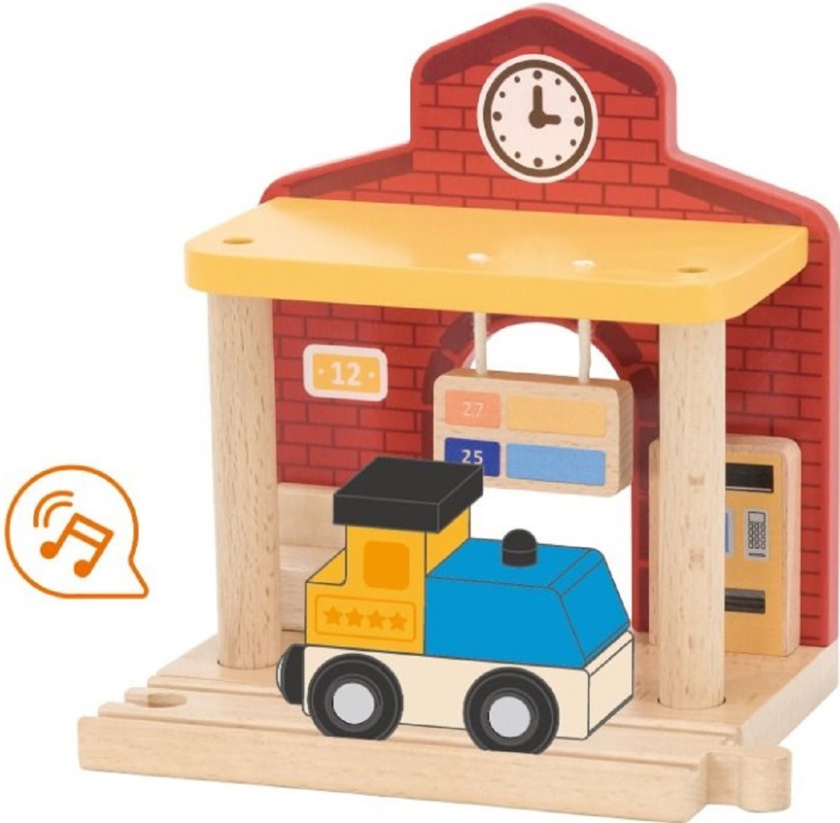 Statie de tren cu sunete