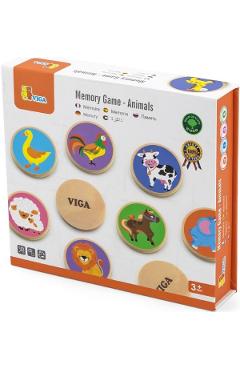 Imaginea produsului 'Animale - Joc de Memorie'