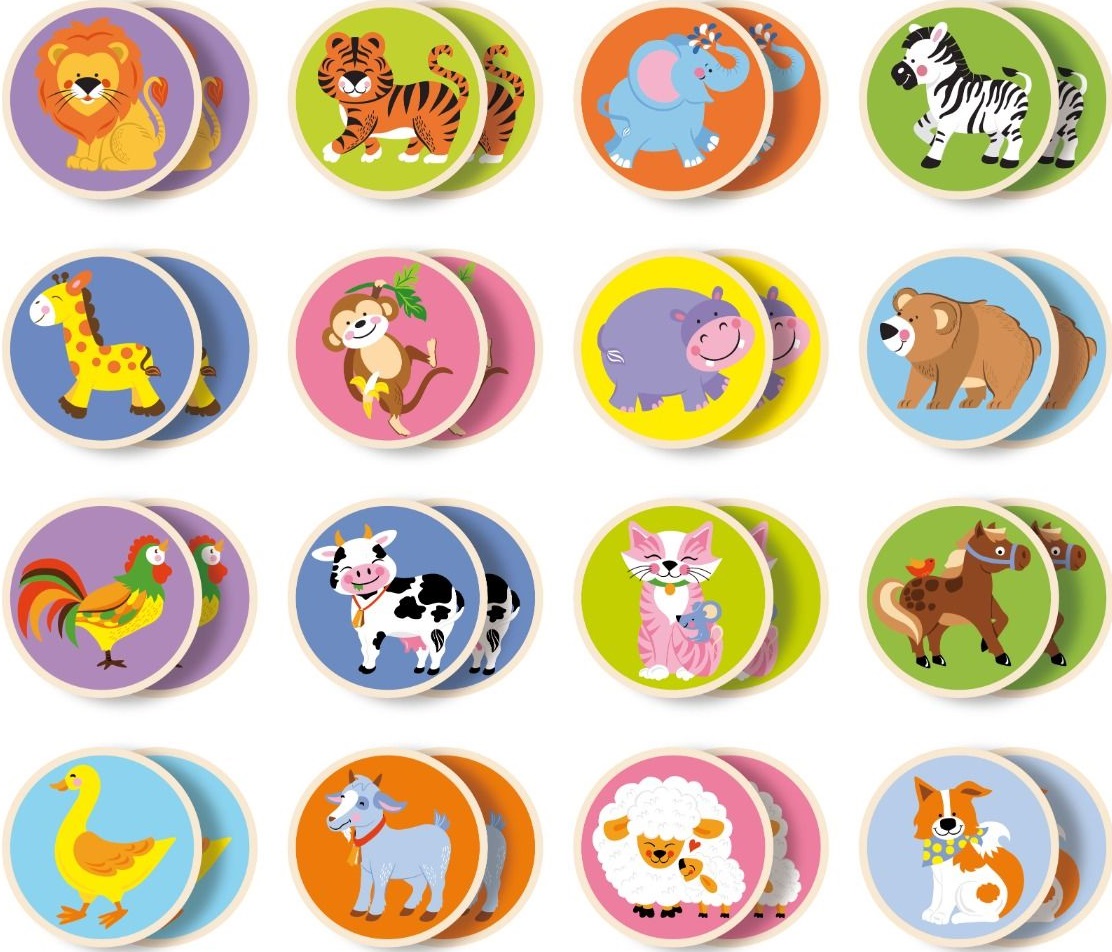 Joc de memorie: Animale