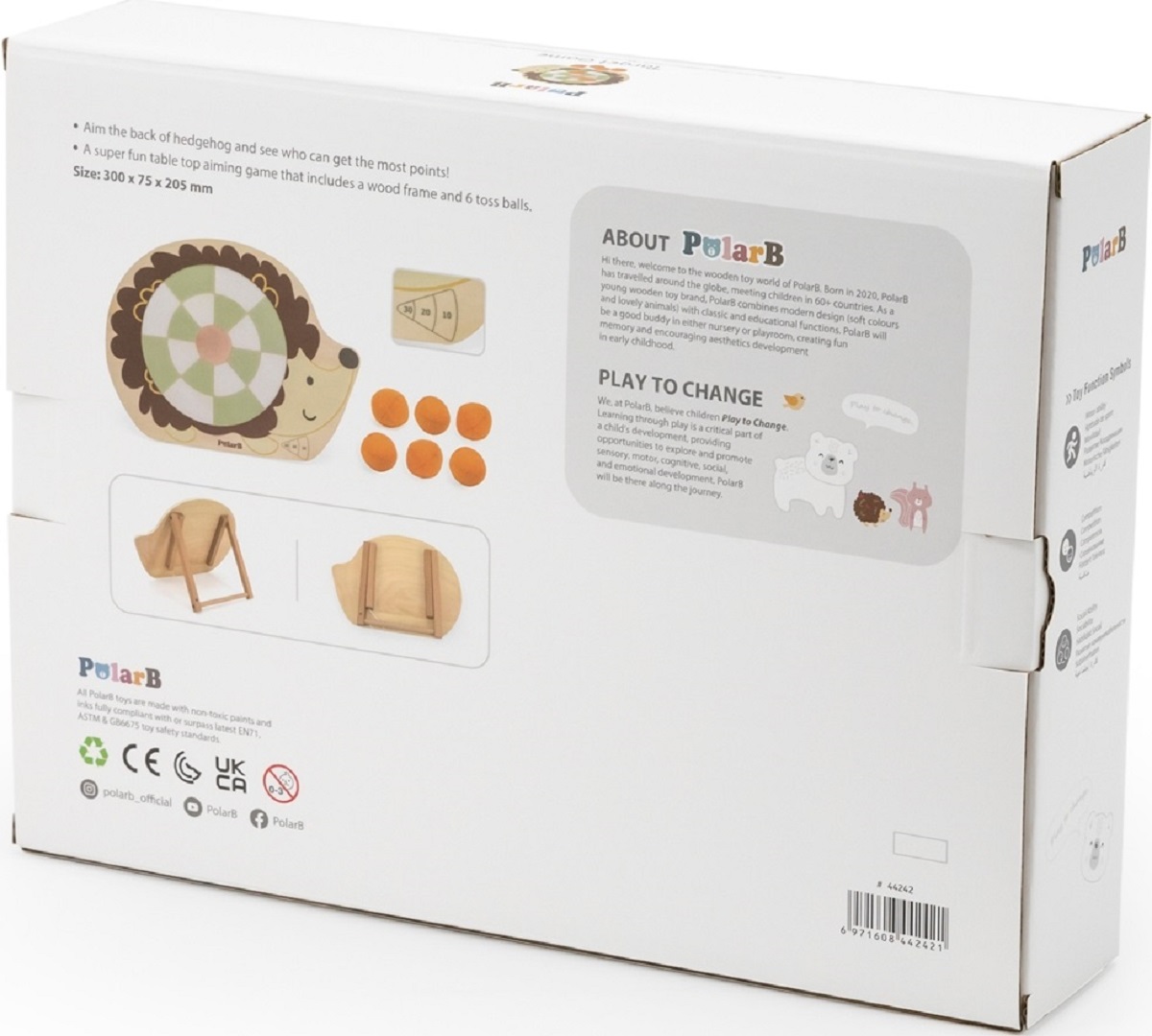 Joc de aruncare la tinta. Arici