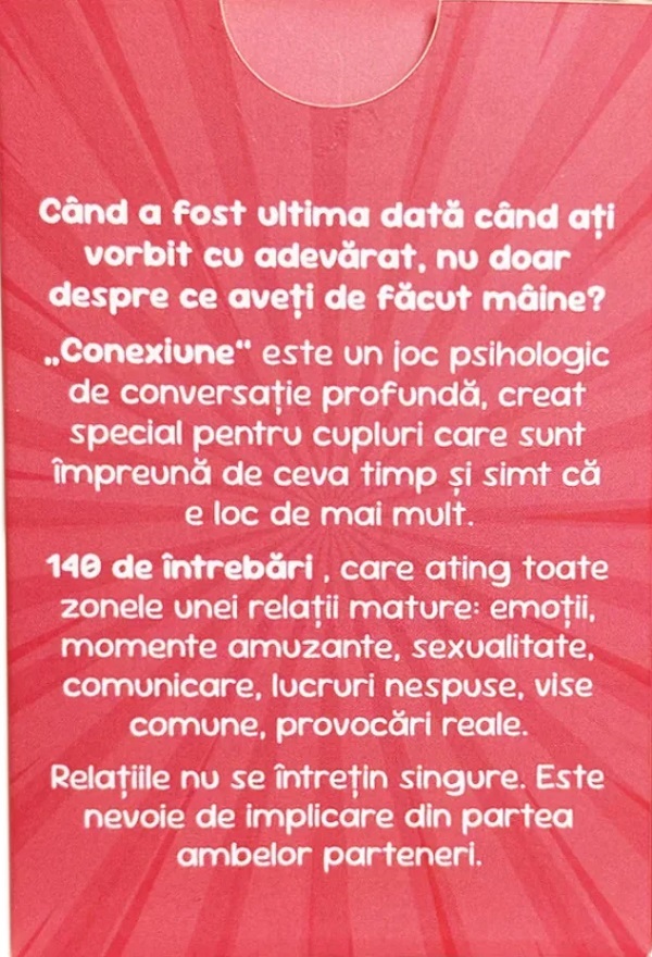 Joc pentru cupluri. Conexiune