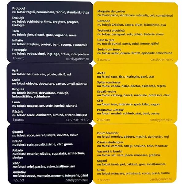 Joc de societate. Spune-mi fara sa-mi spui