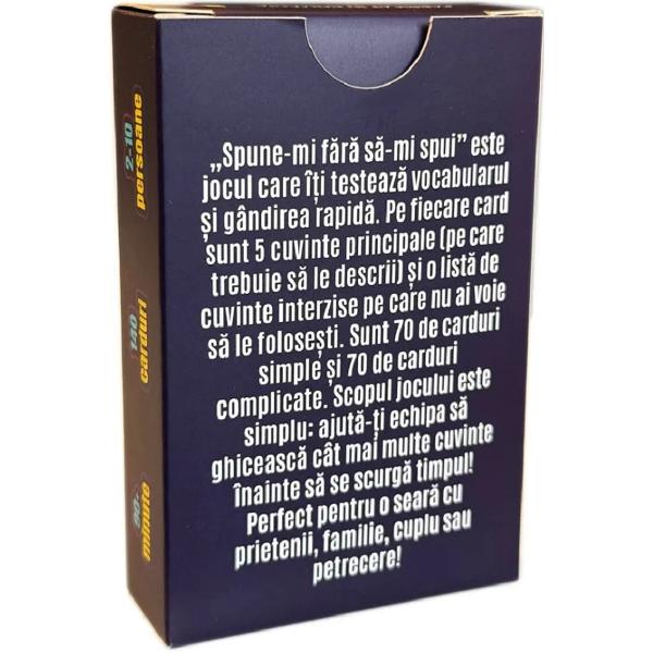 Joc de societate. Spune-mi fara sa-mi spui