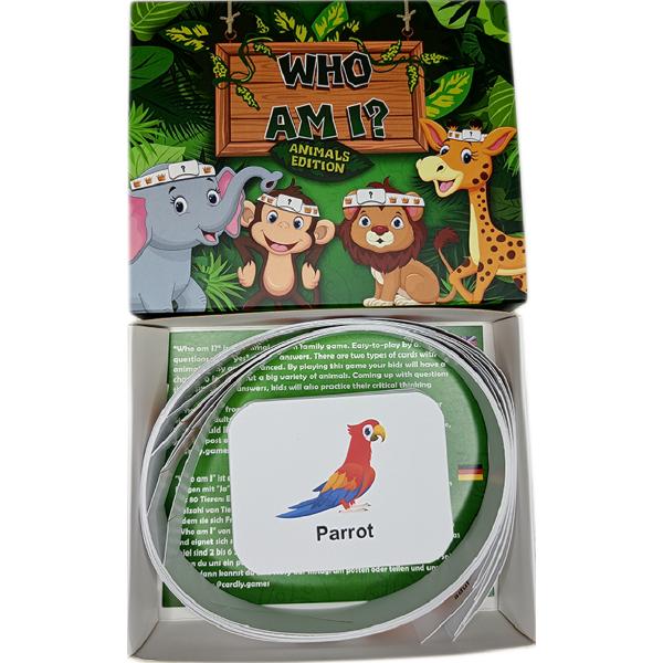 Joc de societate: Who am I? Animals edition