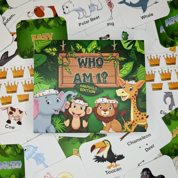 Joc de societate: Who am I? Animals edition