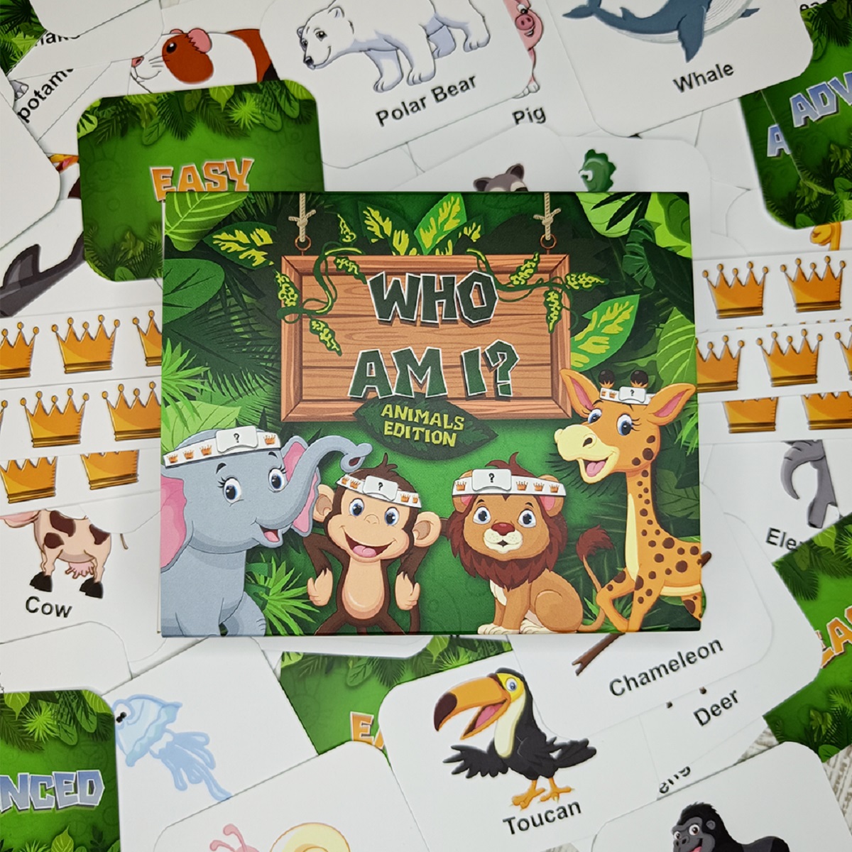 Joc de societate: Who am I? Animals edition