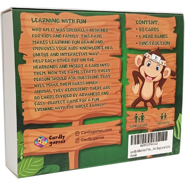 Joc de societate: Who am I? Animals edition