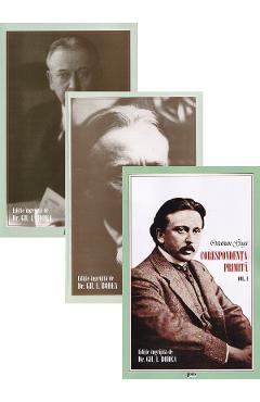 Coperta cărții 'Pachet 3 volume: Octavian Goga. Corespondența primită - Gh. I. Bodea'