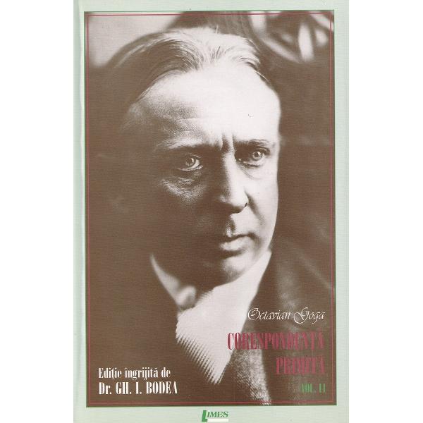 Pachet 3 volume: Octavian Goga. Corespondenta primita - Gh. I. Bodea