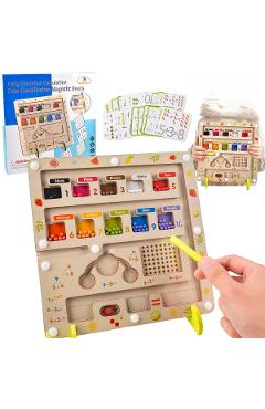 Poza produsului Joc educativ: Labirint magnetic de clasificare a culorilor