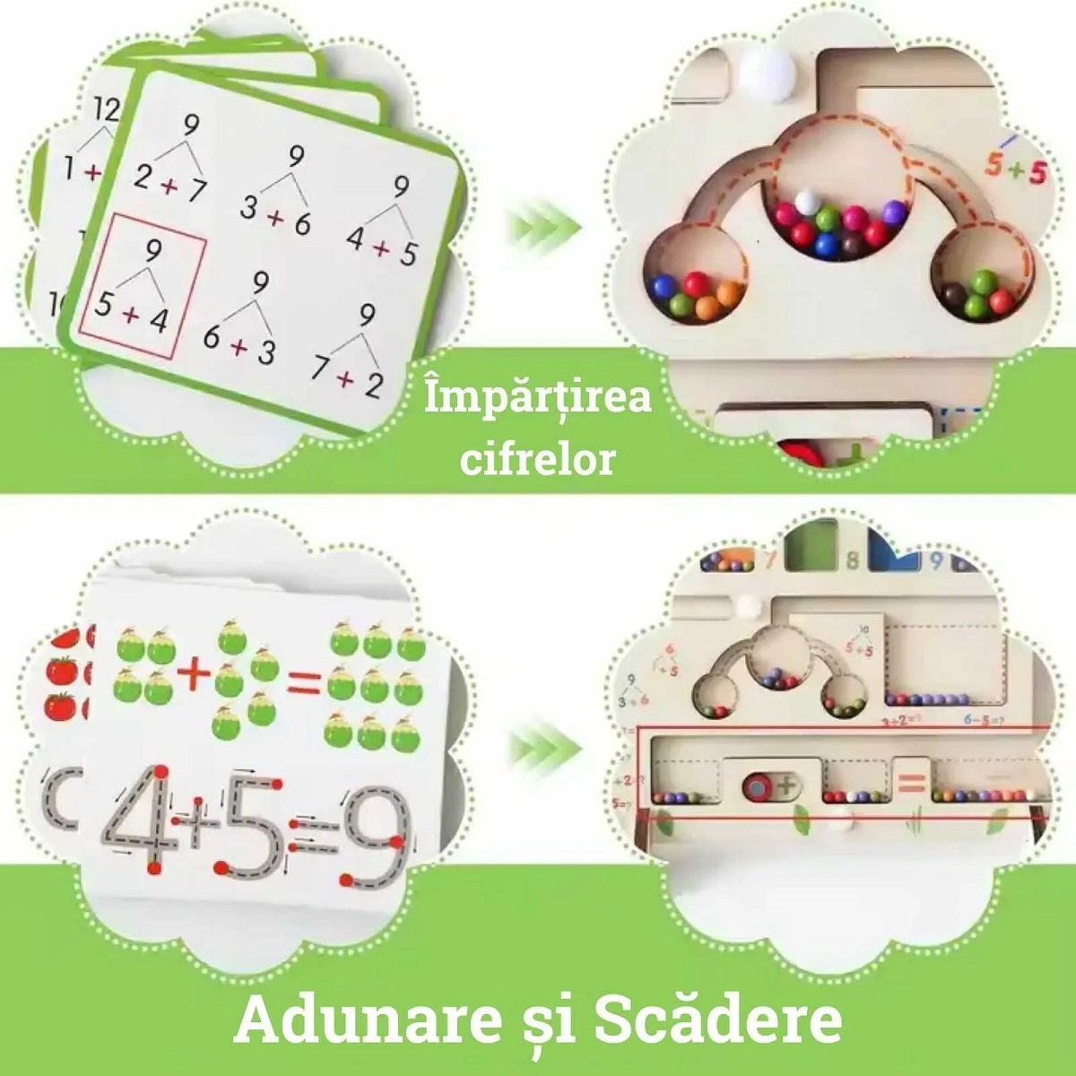 Joc labirint magnetic de clasificare a culorilor