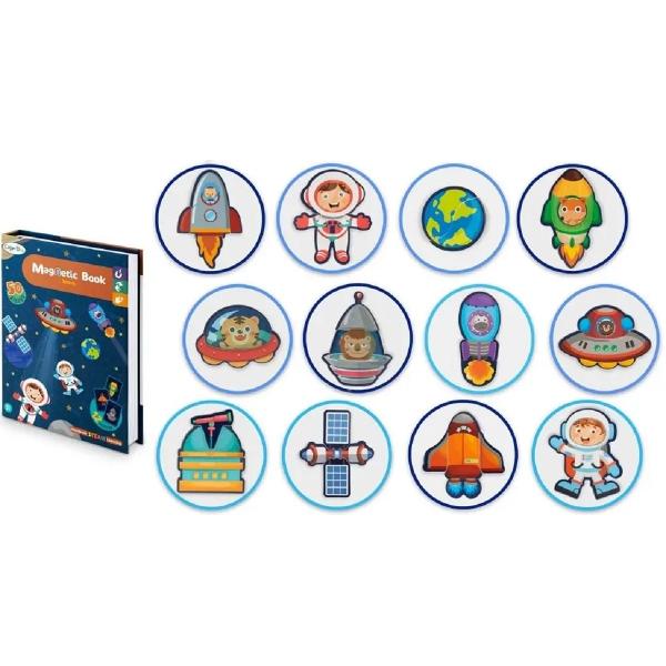 Puzzle carte magnetica: Space