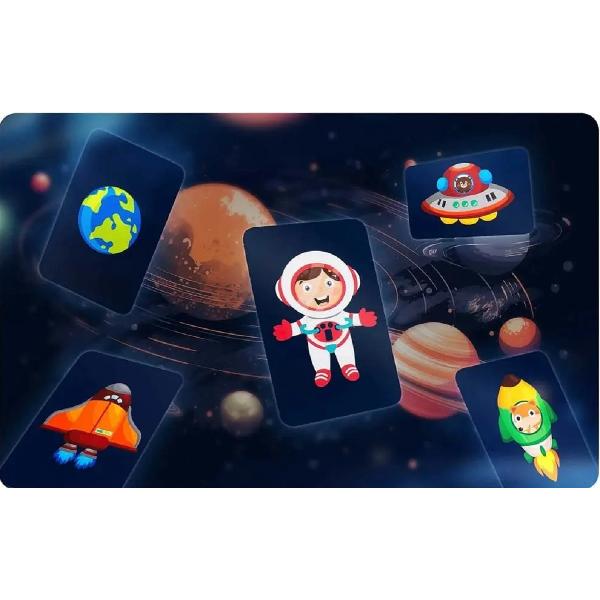 Puzzle carte magnetica: Space