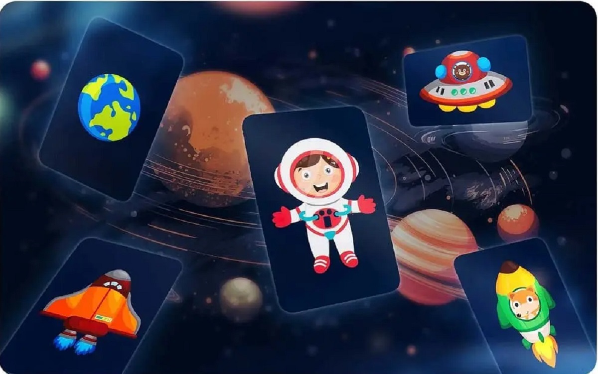 Puzzle carte magnetica: Space