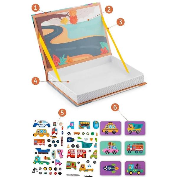 Puzzle carte magnetica: Trafic