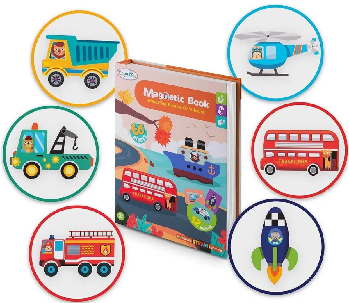 Puzzle carte magnetica: Trafic