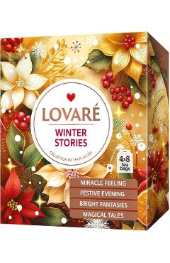 Imaginea produsului 'Set ceai: 4 arome x 8 pliculețe. Ceai Winter Stories'