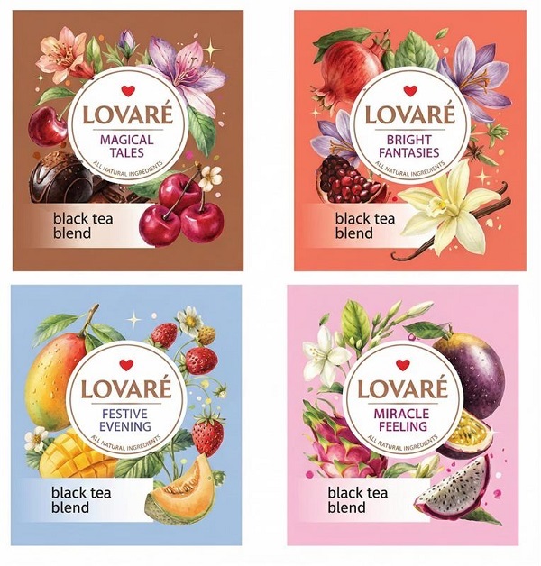 Set ceai: 4 arome x 8 pliculete. Ceai Winter Stories