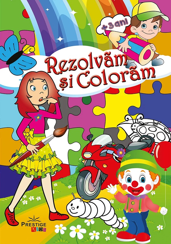 Rezolvam si coloram 3 ani+