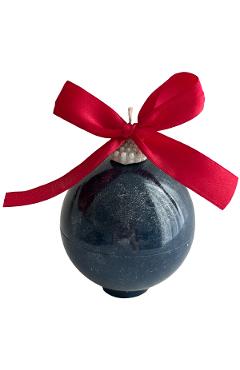 Poza produsului Lumanare: Glob de Craciun. Bleumarin