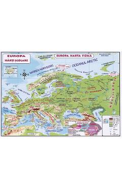 Poza produsului Plansa. Harta Europei A4