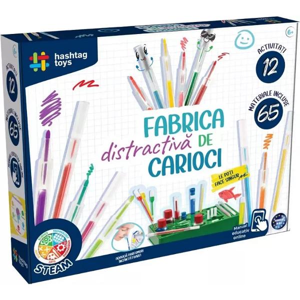 Set fabrica distractiva de carioci. Kit STEAM