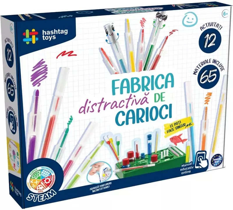 Set fabrica distractiva de carioci. Kit STEAM