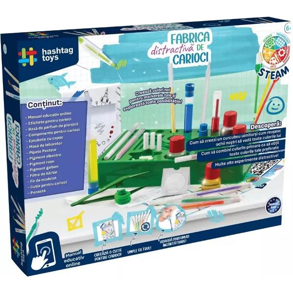 Set fabrica distractiva de carioci. Kit STEAM