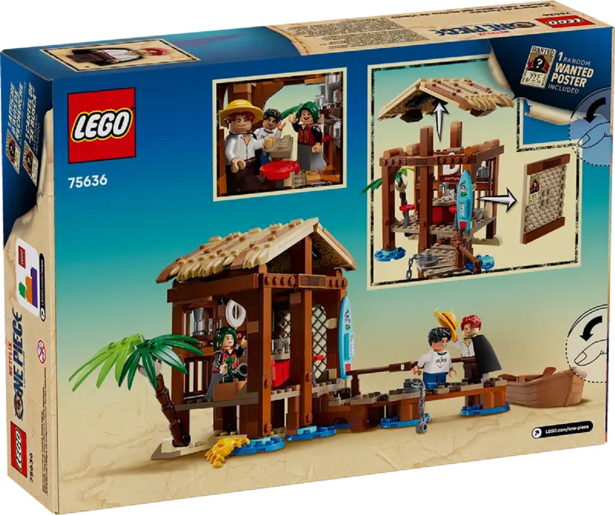 Lego. One Piece. Coliba in Satul Morii