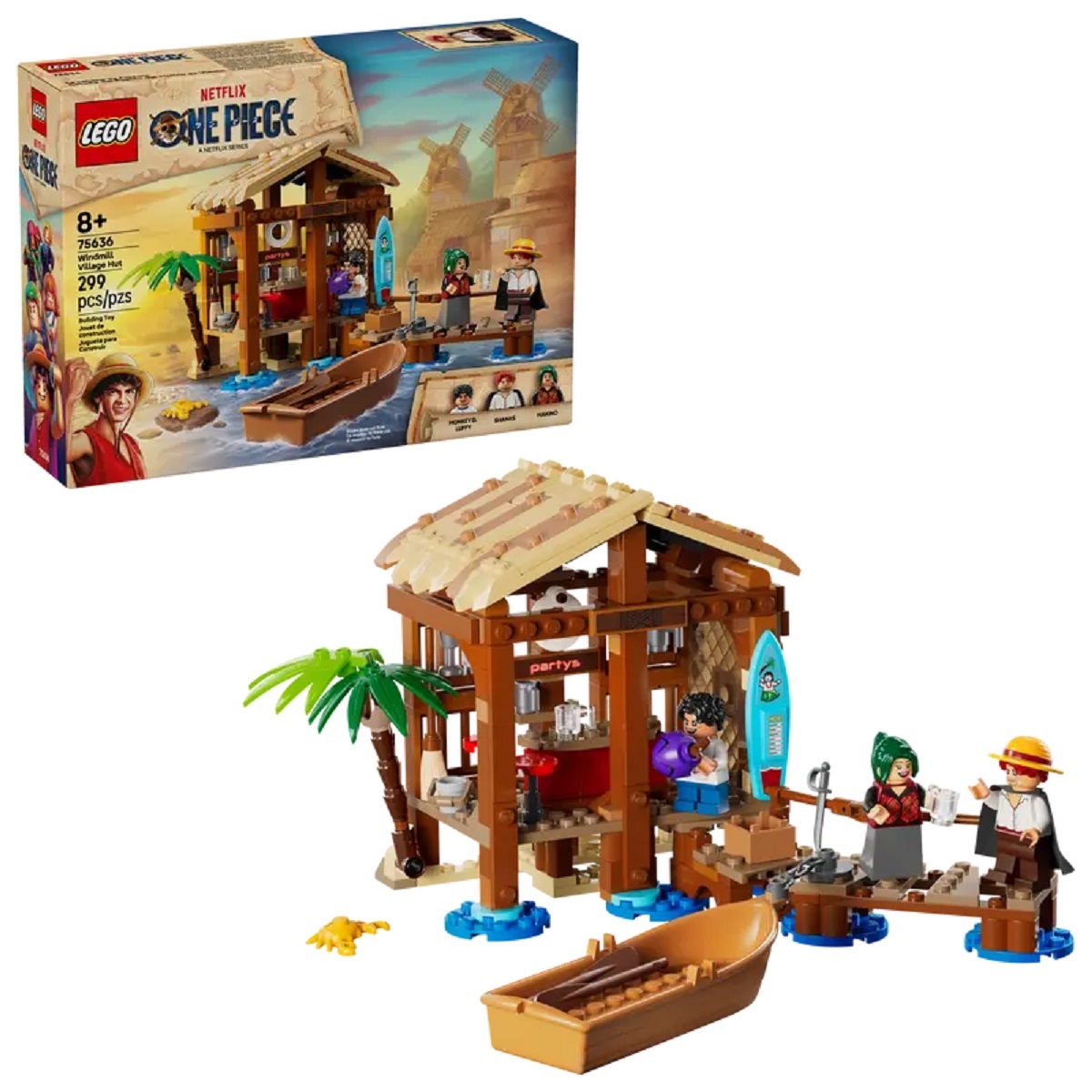 Lego. One Piece. Coliba in Satul Morii