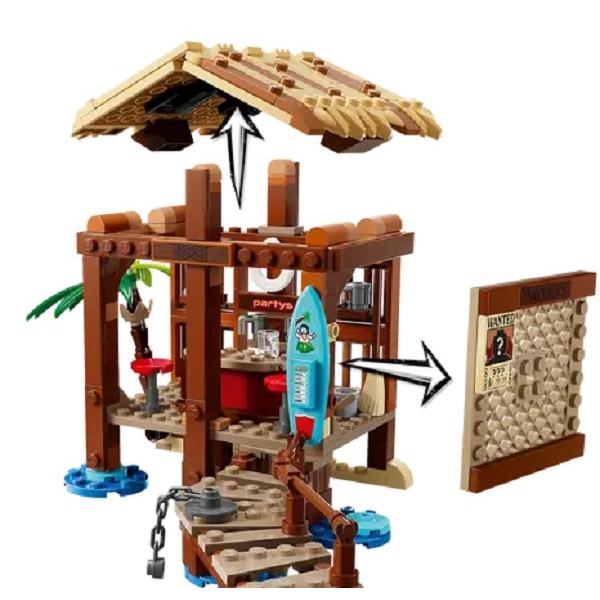 Lego. One Piece. Coliba in Satul Morii