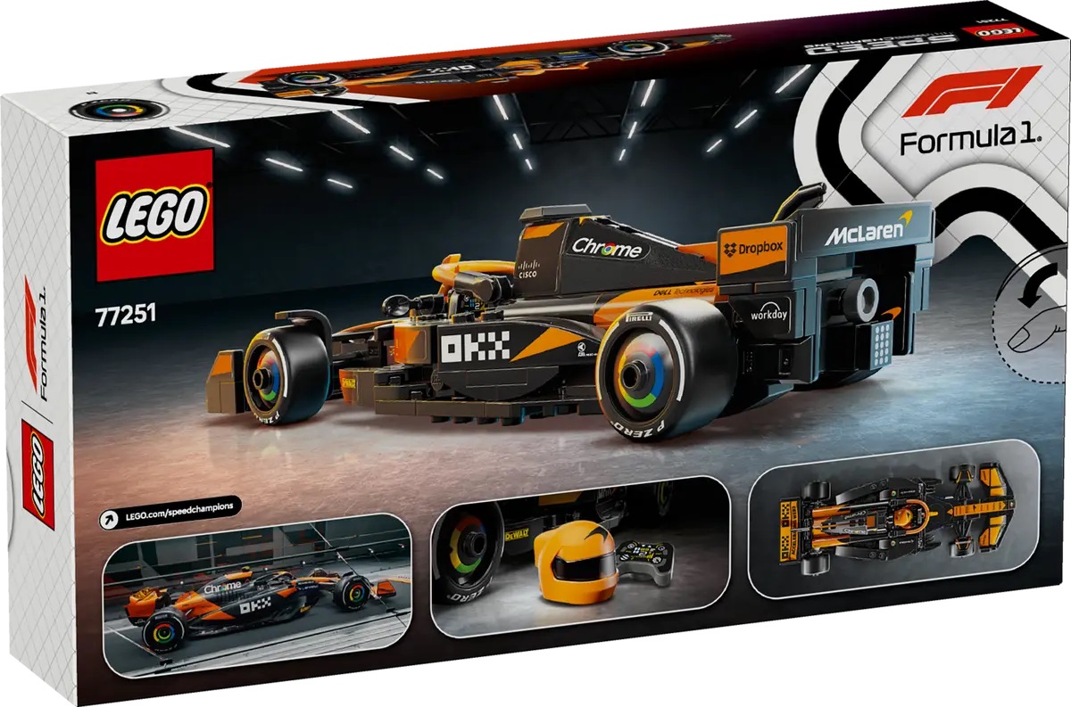 Lego Speed Champions: Masina de curse F1 McLaren