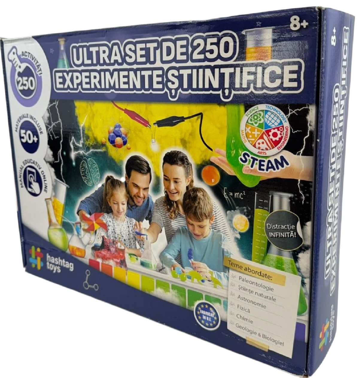Ultra set de 250 experimente stiintifice