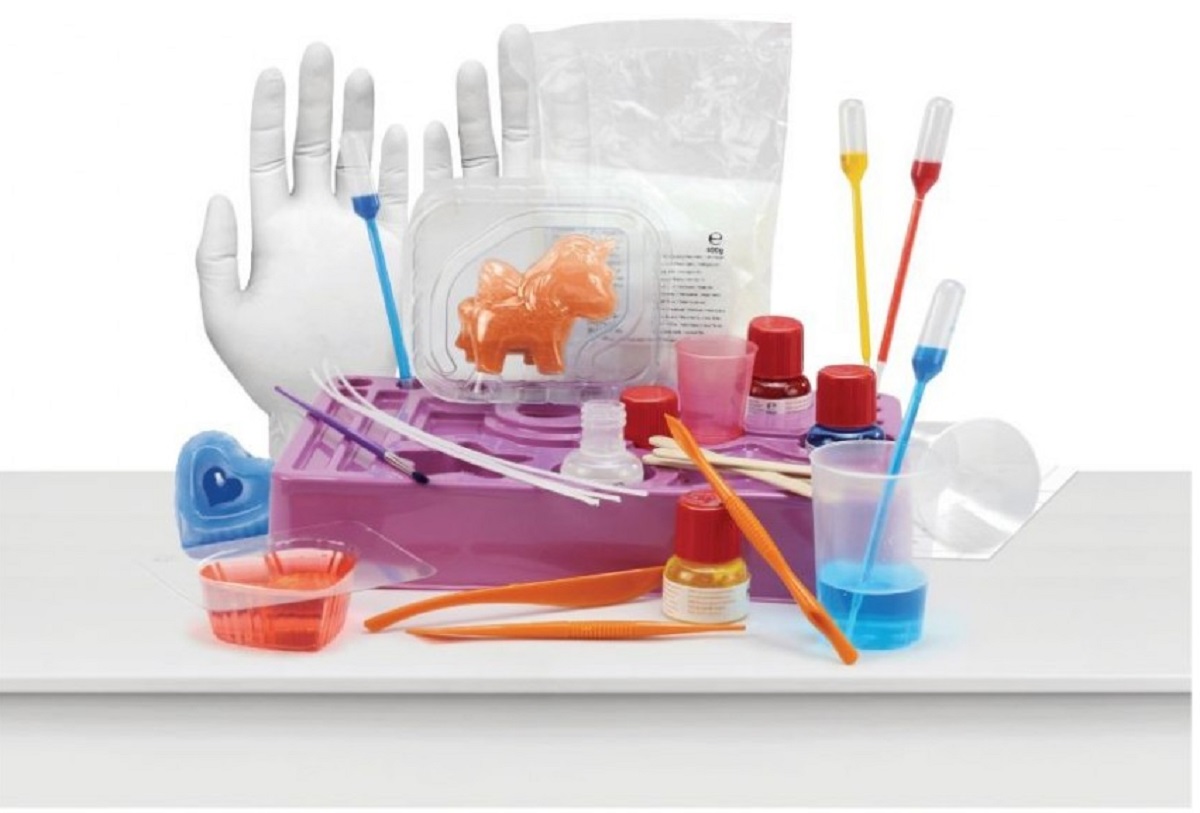 Set creativ: Fabrica de lumanari. Kit STEAM