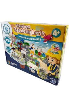 Poza produsului Primul meu set de inginerie: Construieste un oras. Kit STEAM