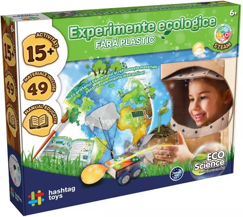 Set experimente ecologice. Kit STEAM